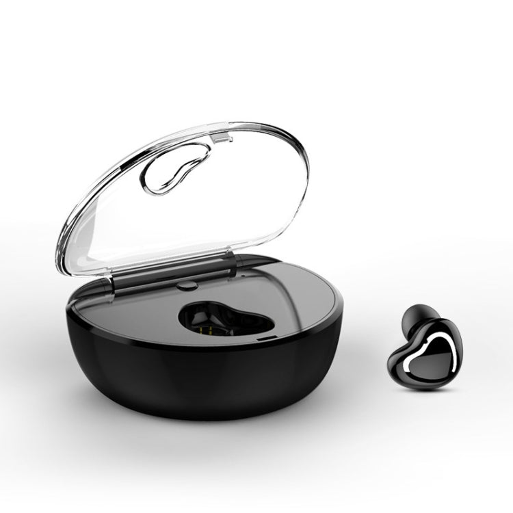 X7 Bluetooth 4.1 Mini Invisible Wireless Sports Bluetooth Earphone with Charging Box (Red)