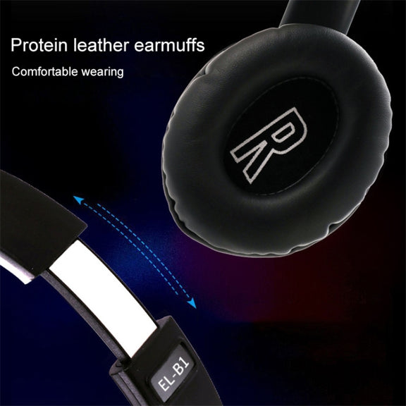 B1 Graffiti Pattern Wireless Bluetooth V5.0 Headset (Red)