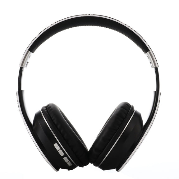 B1 Graffiti Pattern Wireless Bluetooth V5.0 Headset (Red)