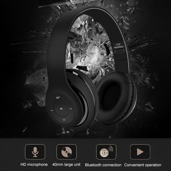 L150 Wireless Bluetooth V5.0 Headset (Silver)