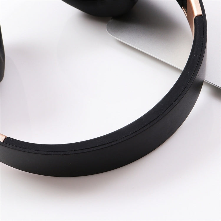 A1 Bluetooth 4.2 Candy Color Super Base Bluetooth Headphone, Support Music Play & Switching & Volume Control & Answer(Black)