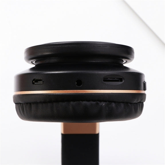 A1 Bluetooth 4.2 Candy Color Super Base Bluetooth Headphone, Support Music Play & Switching & Volume Control & Answer(Pink)