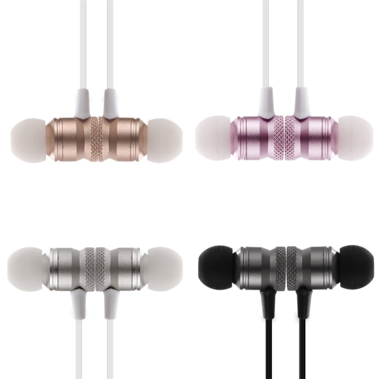 BT-890 Bluetooth 4.2 Hanging Neck Design Bluetooth Headset, Support Music Play & Switching & Volume Control & Answer(Gold)