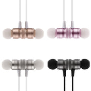 BT-890 Bluetooth 4.2 Hanging Neck Design Bluetooth Headset, Support Music Play & Switching & Volume Control & Answer(Silver)