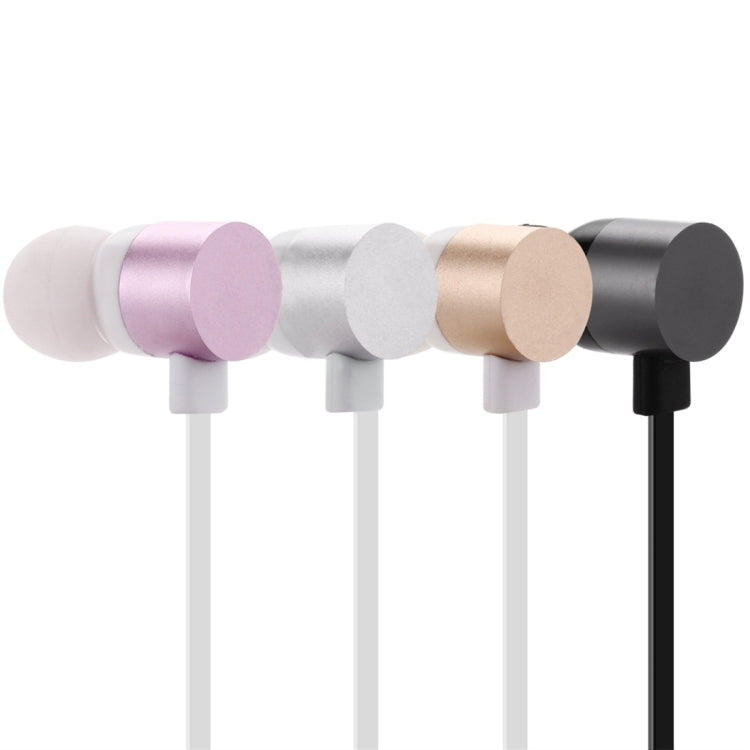 BT-900 Bluetooth 4.2 Hanging Neck Design Bluetooth Headset, Support Music Play & Switching & Volume Control & Answer(Rose Gold)