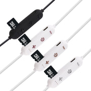 F11 Bluetooth 4.2 Hanging Neck Design Bluetooth Headset, Support Music Play & Switching & Volume Control & Answer(Black)