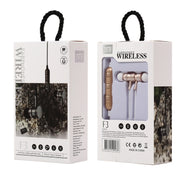 F3 Bluetooth 4.2 Hanging Neck Design Bluetooth Headset, Support Music Play & Switching & Volume Control & Answer(Gold)