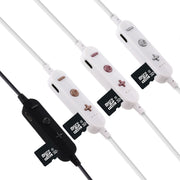 F17 Bluetooth 4.2 Hanging Neck Design Bluetooth Headset, Support Music Play & Switching & Volume Control & Answer(Silver)