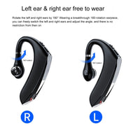 DS800 Bluetooth 5.0 Universal Hanging Ear Style Business Sports Wireless Bluetooth Earphone, Upgrade Version (Red)