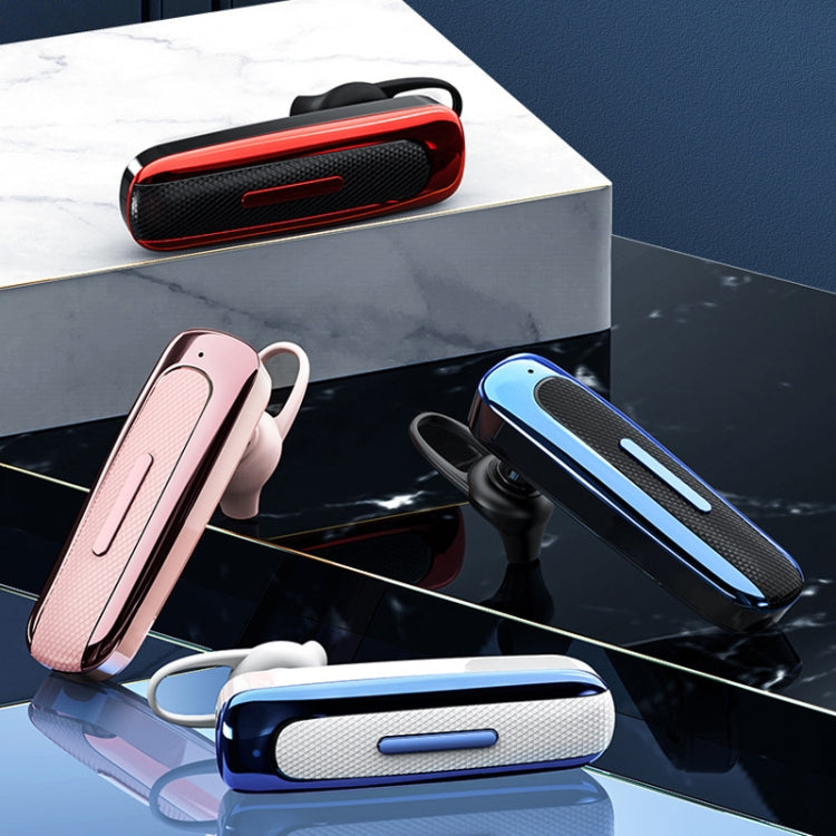 E1 Smart Noise Reduction Unilateral Ear-mounted Bluetooth Earphone (Pink)