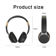 07S Folding Sports Computer Games Wireless Bluetooth V5.0 Headset with Mic (White)