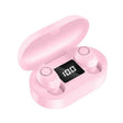DT-13 Wireless Two Ear Bluetooth Headset Supports Touch & Smart Magnetic Charging(Pink) - Bluetooth Earphone by PMC TechLife | Online Shopping South Africa | PMC TechLife