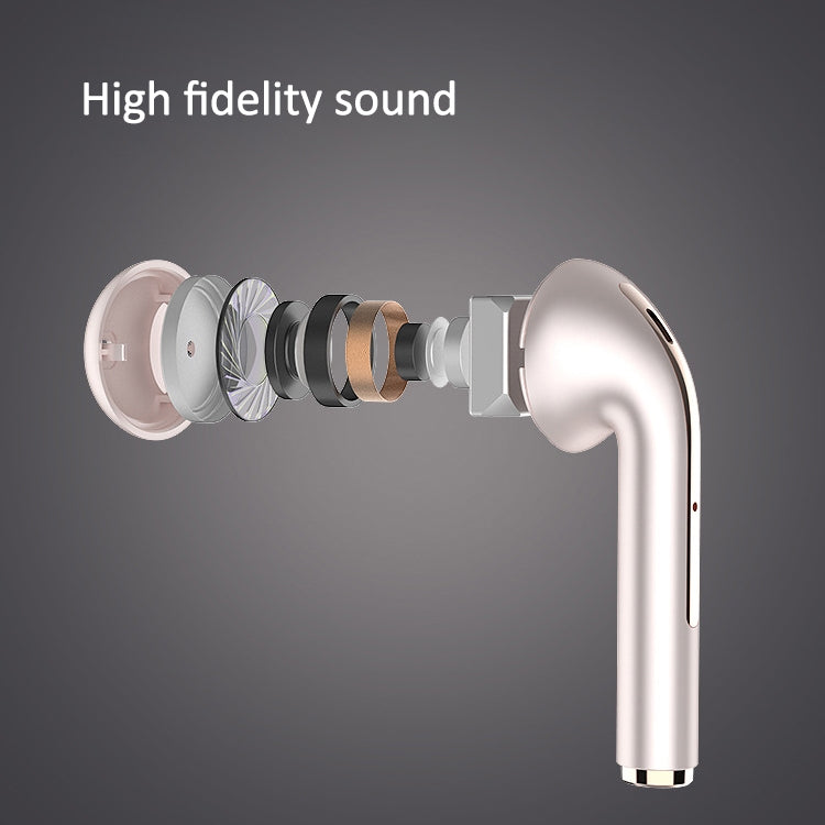 J18 Bluetooth 5.0 TWS Wireless Binaural Bluetooth Earphone with Charging Box(Green)