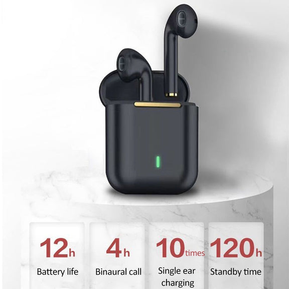 T&G J18 Bluetooth 5.1 TWS Wireless Binaural Bluetooth Earphone with Charging Box (Green)