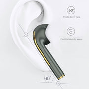T&G J18 Bluetooth 5.1 TWS Wireless Binaural Bluetooth Earphone with Charging Box (Black)