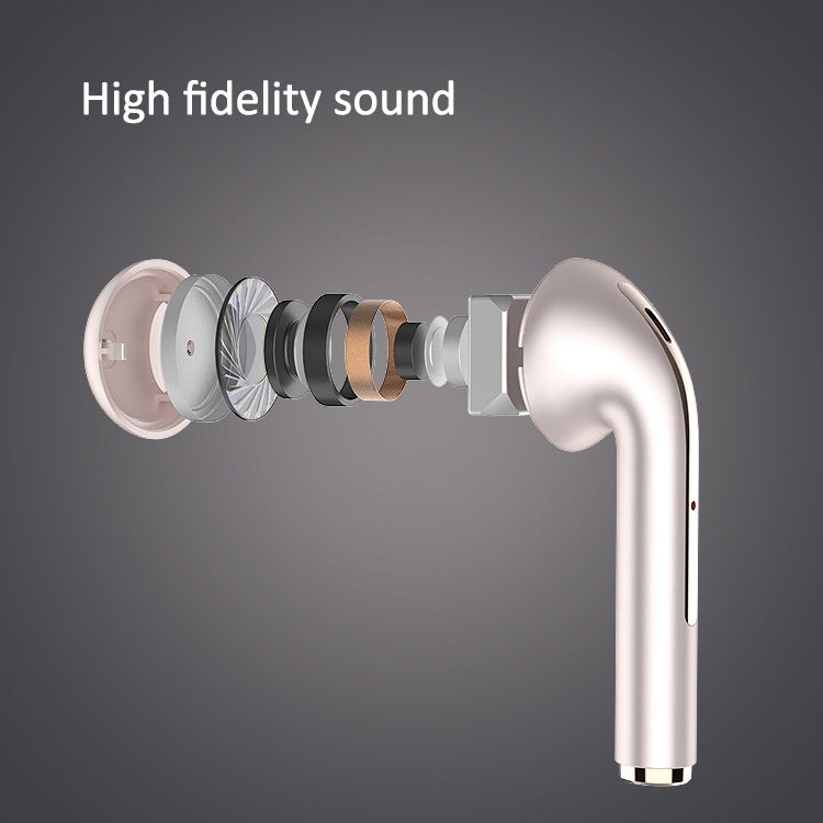 T&G J18 Bluetooth 5.1 TWS Wireless Binaural Bluetooth Earphone with Charging Box (Black)