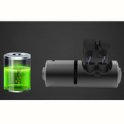 3 in 1 TWS Mini Water-resistant Bluetooth 4.2 Wireless Earphone + Audio + Charging Box(Black)