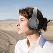 BTH-878 Foldable Wireless Bluetooth V4.1 Headset Stereo Sound Earphones (Silver)