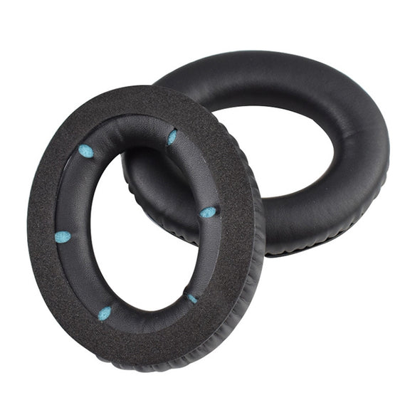 2 PCS For Kingston Hyper X Cloud Revolver S Soft Sponge Earphone Protective Cover Earmuffs (Blue)