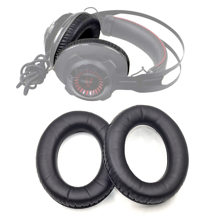 2 PCS For Kingston Hyper X Cloud Revolver S Soft Sponge Earphone Protective Cover Earmuffs (Blue)