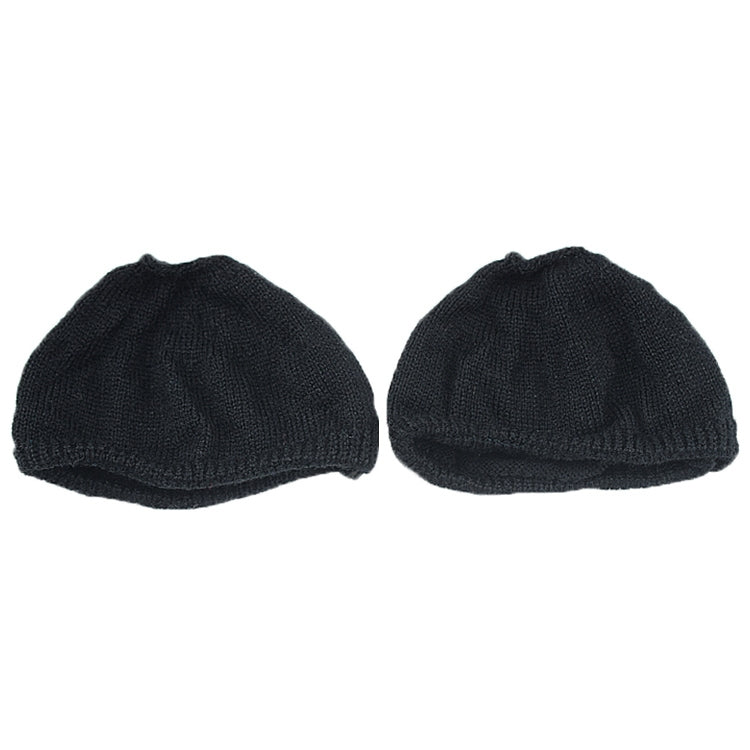 2 PCS Knitted Headphone Dustproof Protective Case for Beats Solo2 / Solo3(Black)