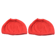 2 PCS Knitted Headphone Dustproof Protective Case for Beats Solo2 / Solo3(Red)