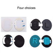 1 Pair Soft Earmuff Headphone Jacket with Common Cotton for BOSE QC2 / QC15 / AE2 / QC25(Yellow)