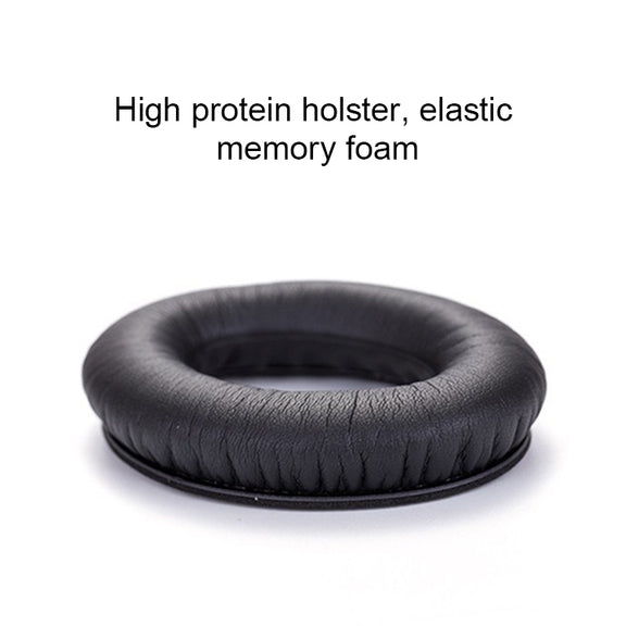 1 Pair Soft Earmuff Headphone Jacket with LR Cotton for BOSE QC2 / QC15 / AE2 / QC25 / QC35(Black Brown)