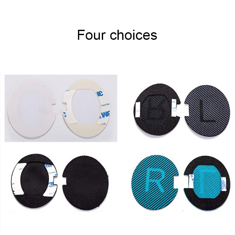 1 Pair Soft Earmuff Headphone Jacket with White Padded Cotton for BOSE QC2 / QC15 / AE2 / QC25 / QC35(White)
