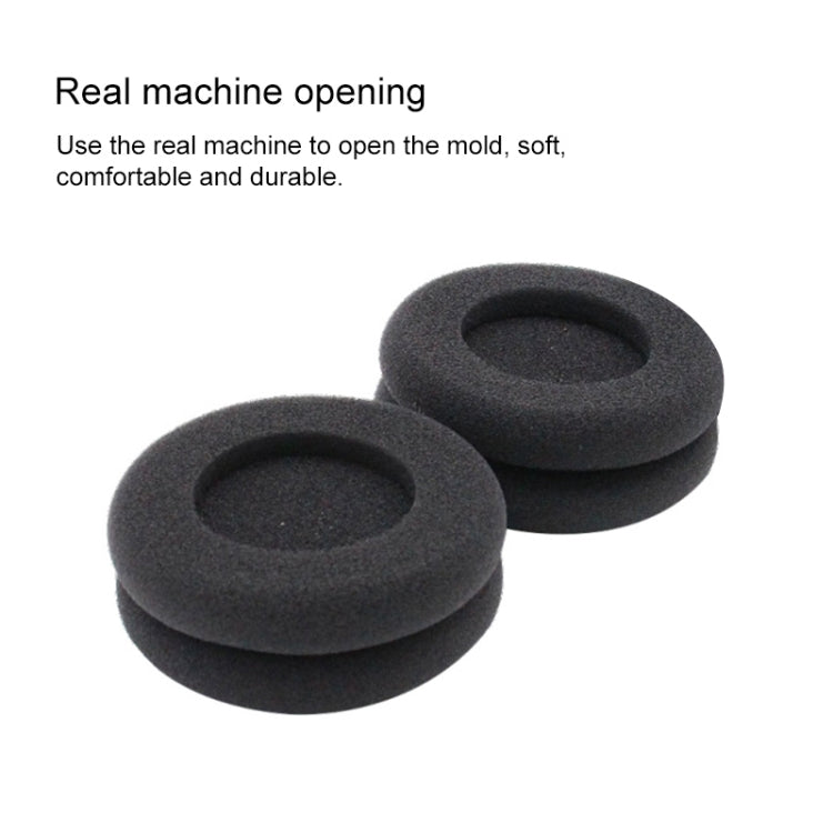 2 PCS For KOSS PP / SP Sewing Version Protein Leather Cover Headphone Protective Cover Earmuffs