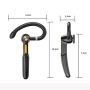 ME-100 TWS Business Rotating Universal True Stereo 5.0 Version Hanging Ear In-Ear Bluetooth Headset(Black Blue)