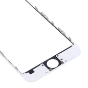 Front Screen Outer Glass Lens with Front LCD Screen Bezel Frame & OCA Optically Clear Adhesive for iPhone 6(White)