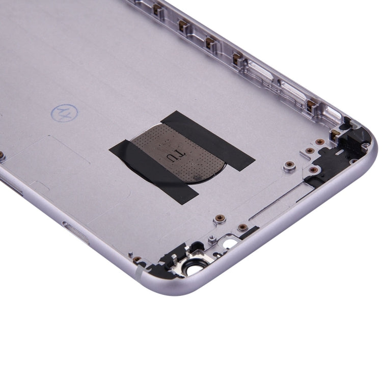 5 in 1 for iPhone 6s Plus (Back Cover + Card Tray + Volume Control Key + Power Button + Mute Switch Vibrator Key) Full Assembly Housing Cover(Grey)
