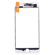 Front Screen Outer Glass Lens with Front LCD Screen Bezel Frame & OCA Optically Clear Adhesive for iPhone 6s Plus(White)