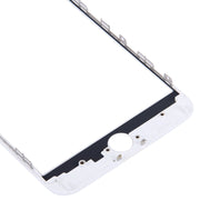 Front Screen Outer Glass Lens with Front LCD Screen Bezel Frame & OCA Optically Clear Adhesive for iPhone 6s Plus(White)
