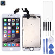 TFT LCD Screen for iPhone 6 Plus Digitizer Full Assembly with Front Camera (White) - free shipping - PMC TechLife - Order now!
