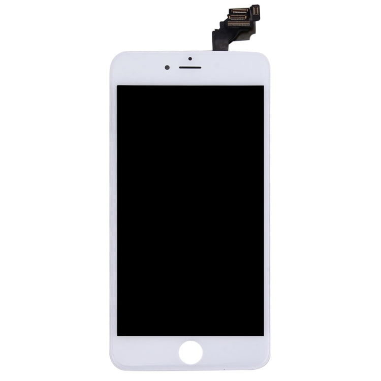 TFT LCD Screen for iPhone 6 Plus Digitizer Full Assembly with Front Camera (White)