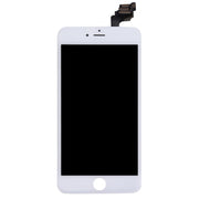 TFT LCD Screen for iPhone 6 Plus Digitizer Full Assembly with Front Camera (White)