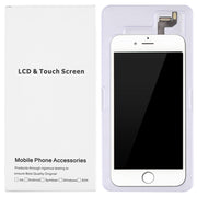 50 PCS Cardboard Packaging White Box for iPhone 6s Plus & 6 Plus LCD Screen and Digitizer Full Assembly