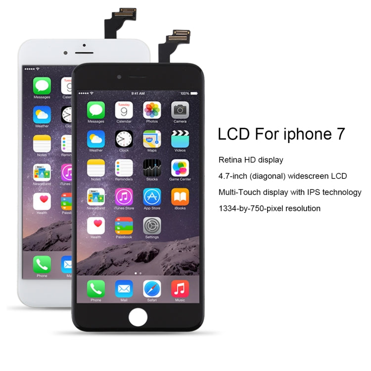 Original LCD Screen for iPhone 6 Plus Digitizer Full Assembly (Black)