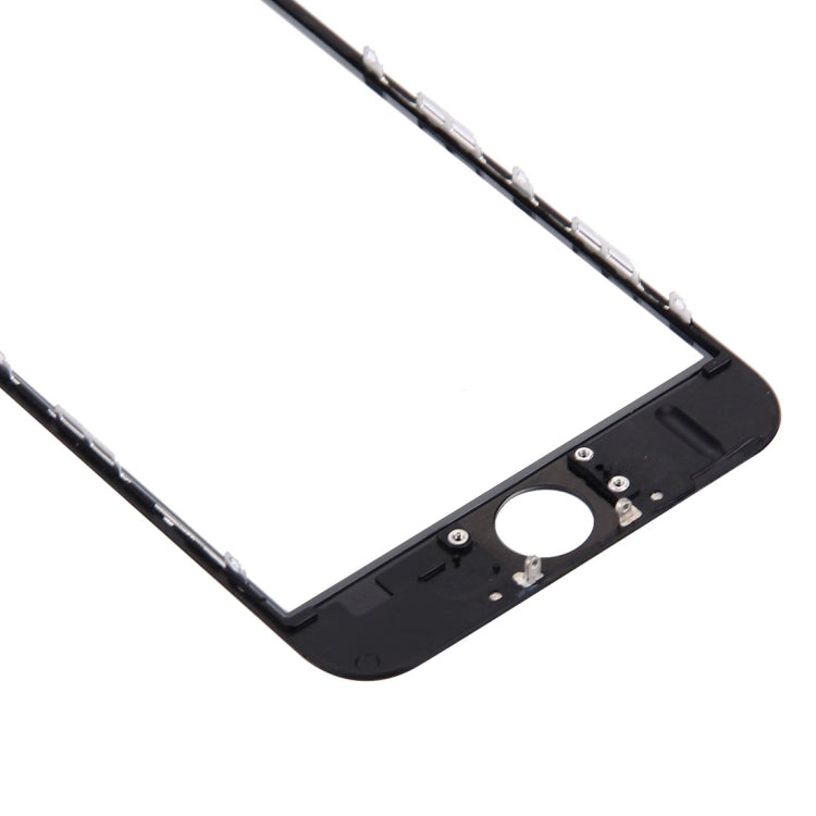 Front Screen Outer Glass Lens with Front LCD Screen Bezel Frame & OCA Optically Clear Adhesive for iPhone 6 Plus(Black)