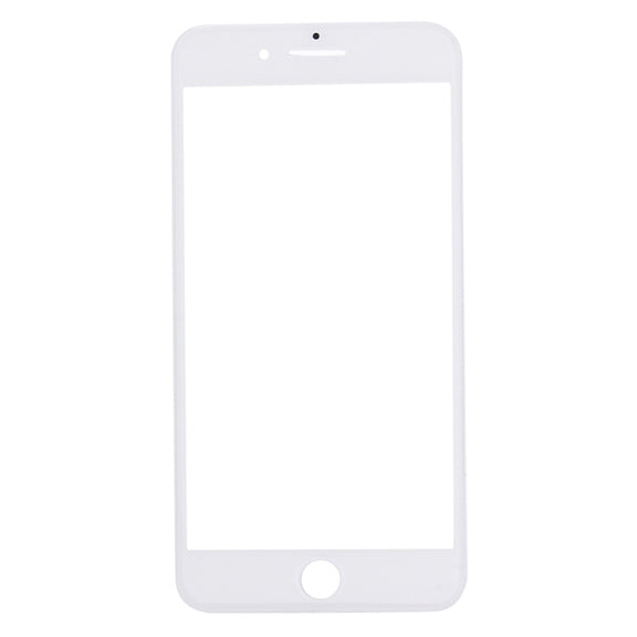 2 in 1 for iPhone 7 (Original Front Screen Outer Glass Lens + Original Frame)(White)