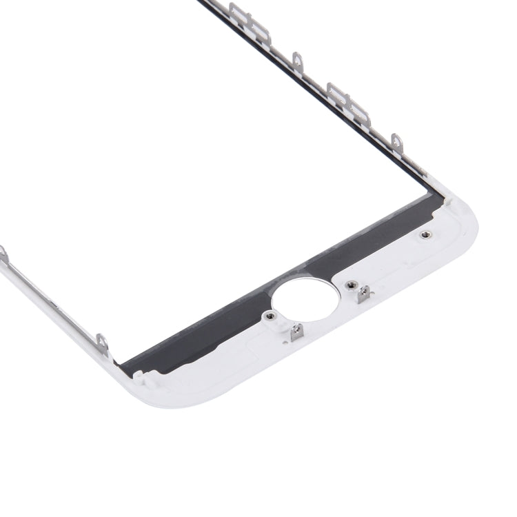 2 in 1 for iPhone 7 (Original Front Screen Outer Glass Lens + Original Frame)(White)