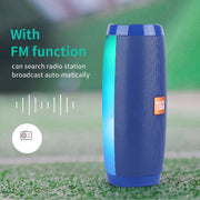 T&G TG157 Bluetooth 4.2 Mini Portable Wireless Bluetooth Speaker with Melody Colorful Lights(Green)