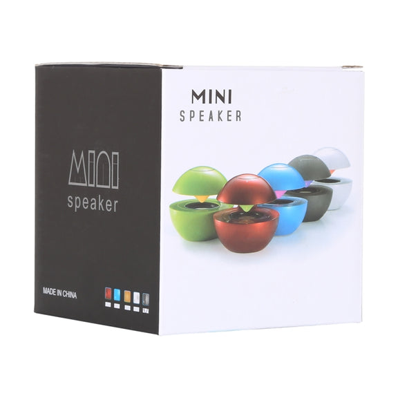 BT-118 Mini Wireless Bluetooth Speaker with Breathing Light, Support Hands-free / TF Card / AUX(White)