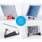V Shape Universal Mobile Phone Tablet Bracket Holder (Dark Blue)