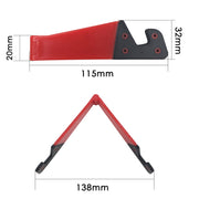 V Shape Universal Mobile Phone Tablet Bracket Holder (Rose Red)