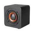 Q1 Wooden Mini Portable Mega Bass Wireless Bluetooth Speaker(Black) - Mini Speaker by PMC TechLife | Online Shopping South Africa | PMC TechLife