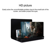 9X Ultra-thin Mobile Phone Eye Protection Screen Magnifier (Black)