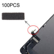 100 PCS Touch Flex Cable Cotton Pads for iPhone 7 - Others by PMC TechLife | Online Shopping South Africa | PMC TechLife
